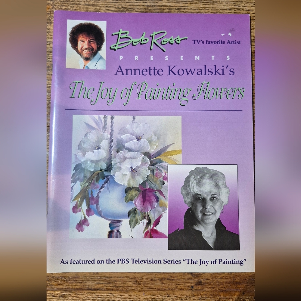 The Joy of Painting Flowers by Annette Kowalski -‎ Purple Cover